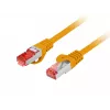 LANBERG Cavo patch Cat.6 S/FTP LSZH 20m arancione Fluke Passed