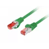LANBERG Cavo patch Cat.6 S/FTP LSZH 20m verde Fluke Passed