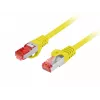LANBERG Cavo patch Cat.6 S/FTP LSZH 20m giallo Fluke Passed
