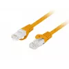 LANBERG Cavo patch Cat.6 UTP LSZH 20m arancione Fluke Passed
