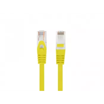 LANBERG Cavo patch Cat.6 UTP LSZH 20m giallo Fluke Passed