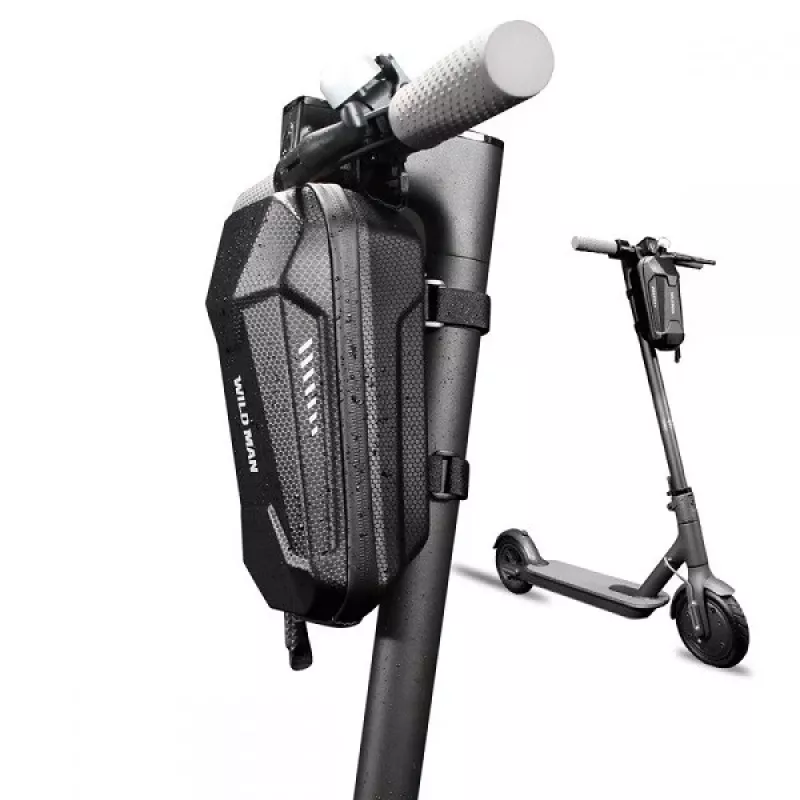 WILDMAN borsa per telaio scooter M ES8 2L nero