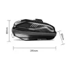 WILDMAN E7S XS borsa sottosella 1,2 L nero