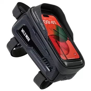 WILDMAN M20 Borsa da telaio per bici nero