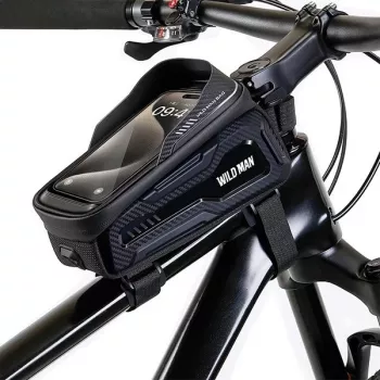 WILDMAN M20 Borsa da telaio per bici nero
