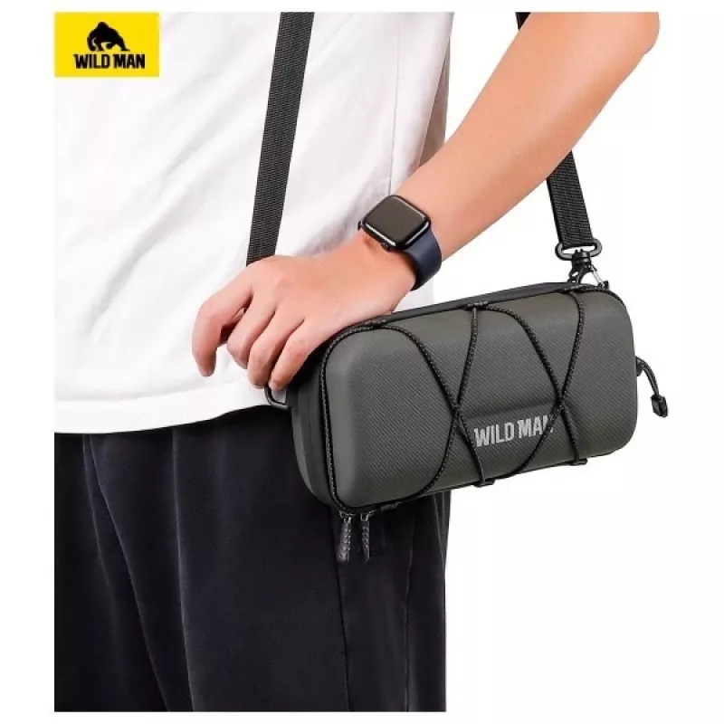WILDMAN GD8 Borsa da manubrio per bici verde