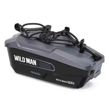WILDMAN FK6 Borsa da telaio per bici grigio-nero