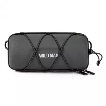 WILDMAN GD7X Borsa da manubrio per bici / supporto per cellulare nero