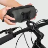WILDMAN GD7X Borsa da manubrio per bici / supporto per cellulare nero
