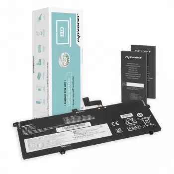 MOVANO Batteria ricaricabile L18C6PD1 L18M6PD1 per Lenovo ThinkPad X13 X390 X395 - 4220 mAh (48 Wh)