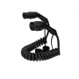 DEFENZO Spiro AC7 Cavo di ricarica EV Type 2 7m 32A trifase 22kW nero