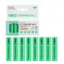 GREEN CELL batterie ricaricabili 8xAAA HR03 950mAh NiMH