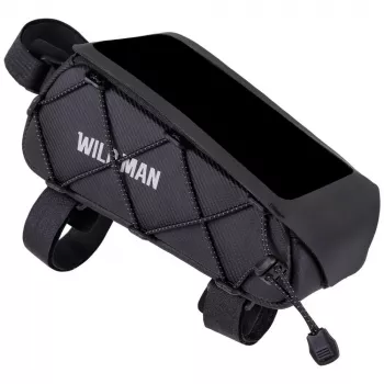WILDMAN GX100 borsa da telaio per bicicletta - nero