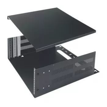 Vaddio Middle Atlantic case rack a parete 4U - nero - 19 pollici