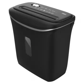 Deli E9945 distruggidocumenti a taglio incrociato, 10 fogli, 20L, P-4