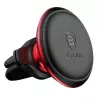 BASEUS Supporto magnetico per bocchette aria auto rosso