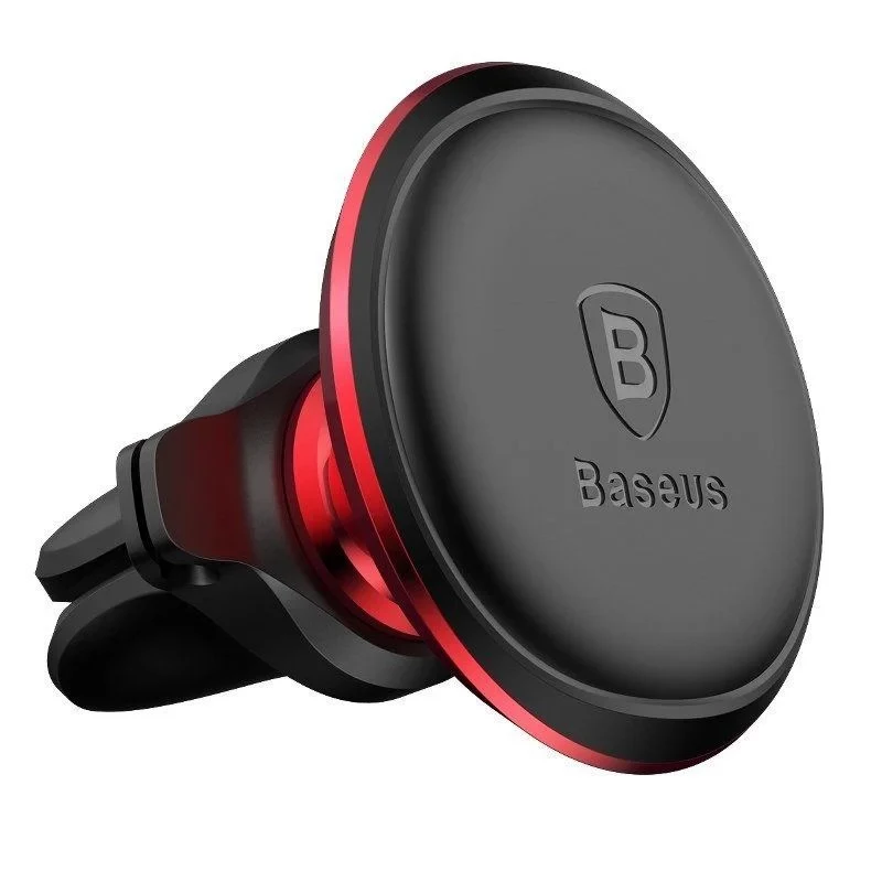 BASEUS Supporto magnetico per bocchette aria auto rosso