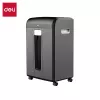 Deli E14400 Distruggidocumenti a taglio incrociato, 12 fogli, 23L, nero