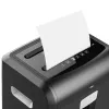 Deli E14400 Distruggidocumenti a taglio incrociato, 12 fogli, 23L, nero