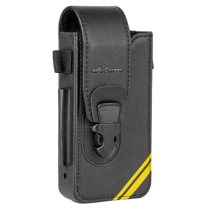 Ulefone Armor 26 Ultra custodia flip wallet in pelle PU premium con portacarte e kickstand - nero