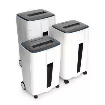 WALLNER distruggidocumenti HD-300 C4 taglio a croce, 8 fogli, 15 L, nero