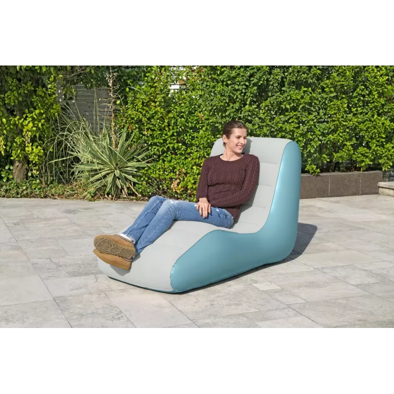 Bestway Poltrona gonfiabile 75127 grigio