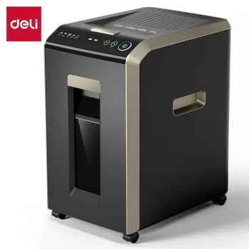 Deli ET088 Distruggidocumenti cross-cut, 8 fogli, 15L, P-4
