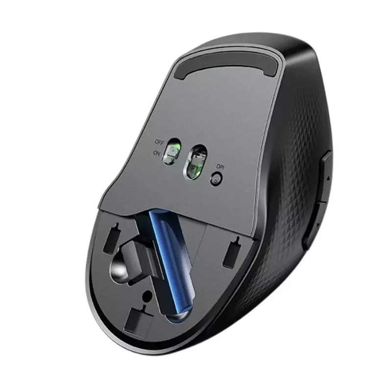 UGREEN MU101 Mouse wireless 2.4G+BT blu