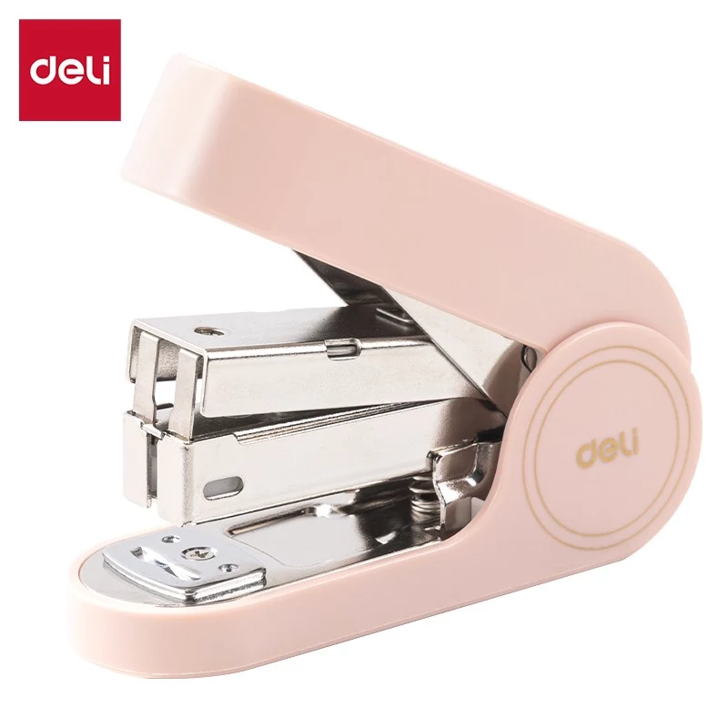 Deli Linfini EM390 cucitrice rosa per fino a 25 fogli