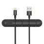 UGREEN Clip per gestione cavi 4 slot (confezione da 2) - Nero