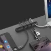 UGREEN Clip per gestione cavi 4 slot (confezione da 2) - Nero