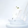 Dudao A26TEU GaN 25W USB-C USB-A caricabatterie da parete bianco