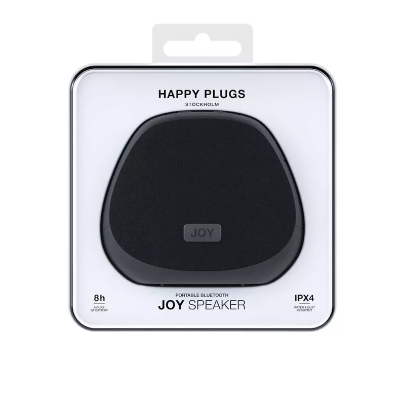 Happy Plugs Joy Speaker - Bluetooth 5.3 wireless, 5W (nero)