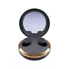 Happy Plugs Adore Cuffie In-Ear Wireless con Custodia di Ricarica a Specchio (Nero)