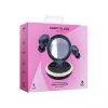 Happy Plugs Adore Cuffie In-Ear Wireless con Custodia di Ricarica a Specchio (Nero)