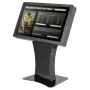 Peerless Landscape Kiosk KILH550-EUK - Supporto a Pavimento - per Display LCD - Con Chiave - Nero Lucido - Dimensione Schermo: 127 cm (50 Pollici)
