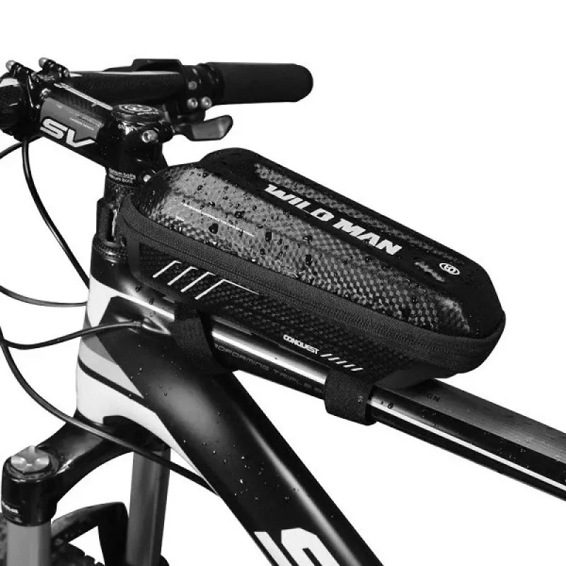 WILDMAN E5S 1L borsa da telaio per bicicletta nero