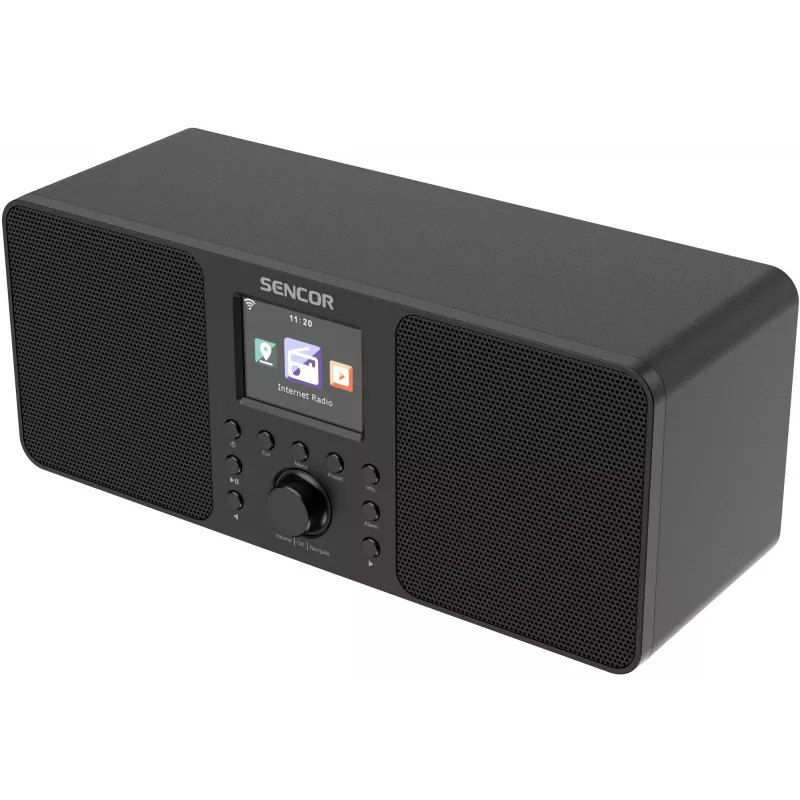 SENCOR SIR 6100WDB Radio internet con DAB+, FM, Wi-Fi, Bluetooth, USB, 2x10W, bianco
