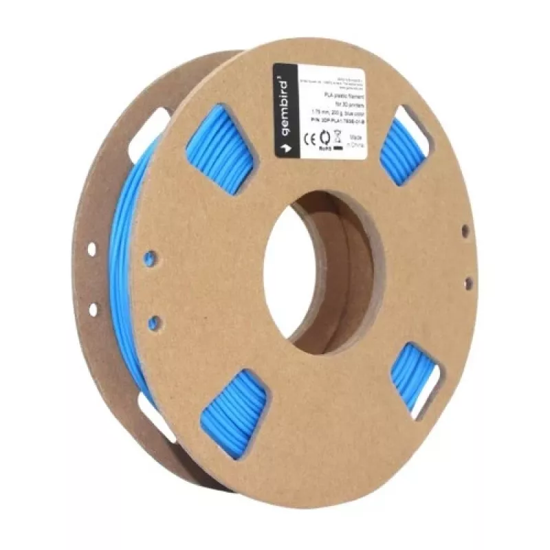 Gembird blu - 200 g - filamento PLA (3D)