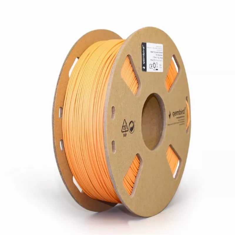 GEMBIRD filamento PLA opaco arancione 1,75mm 1kg