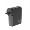 GEMBIRD caricabatterie rapido GaN 4x USB 100W nero