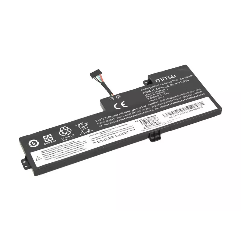 MITSU batteria ricaricabile per Lenovo T470 T480 A475 A485 01AVA19
