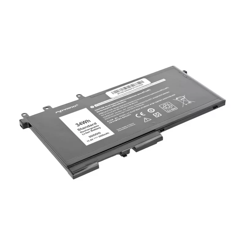 MITSU batteria ricaricabile 3DDDG per Dell Latitude 5280 5480 5495 5580 - 3000 mAh (34 Wh)