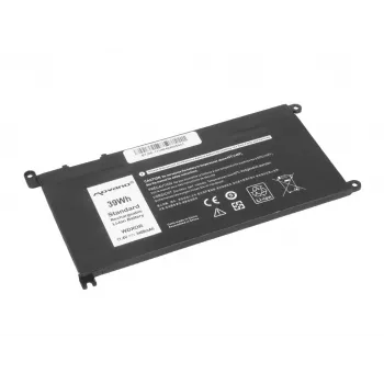 MITSU batteria ricaricabile WDX0R P75F P62F P66F T2JX4 WDXOR per Dell - 3400 mAh (39 Wh)