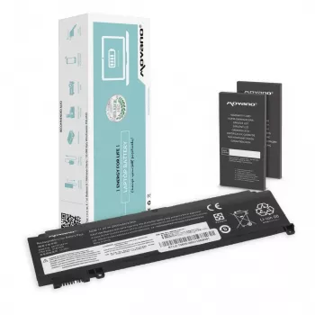 MITSU batteria ricaricabile per Lenovo ThinkPad T460s T470s - lato frontale - 2000 mAh (23 Wh)