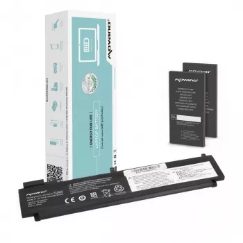 MITSU batteria ricaricabile L17L3P71 01AV478 per Lenovo ThinkPad T480s - 4650 mAh (54 Wh)