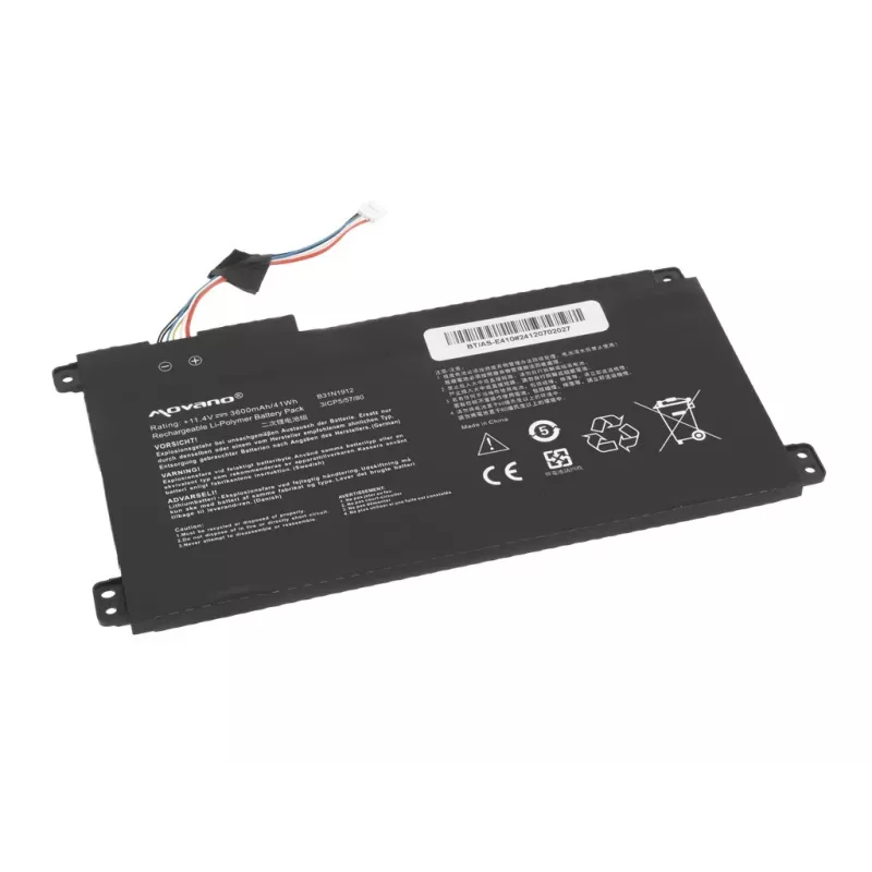 MITSU batteria ricaricabile B31N1912 C31N1912 per Asus E410MA L410MA - 3600 mAh (41 Wh)