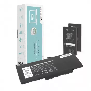 MITSU batteria ricaricabile MXV9V per Dell Latitude 5300 5310 7300 7400 - 7200 mAh (55 Wh)