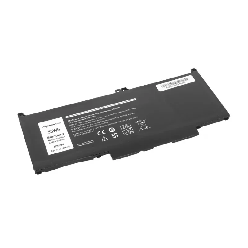 MITSU batteria ricaricabile MXV9V per Dell Latitude 5300 5310 7300 7400 - 7200 mAh (55 Wh)