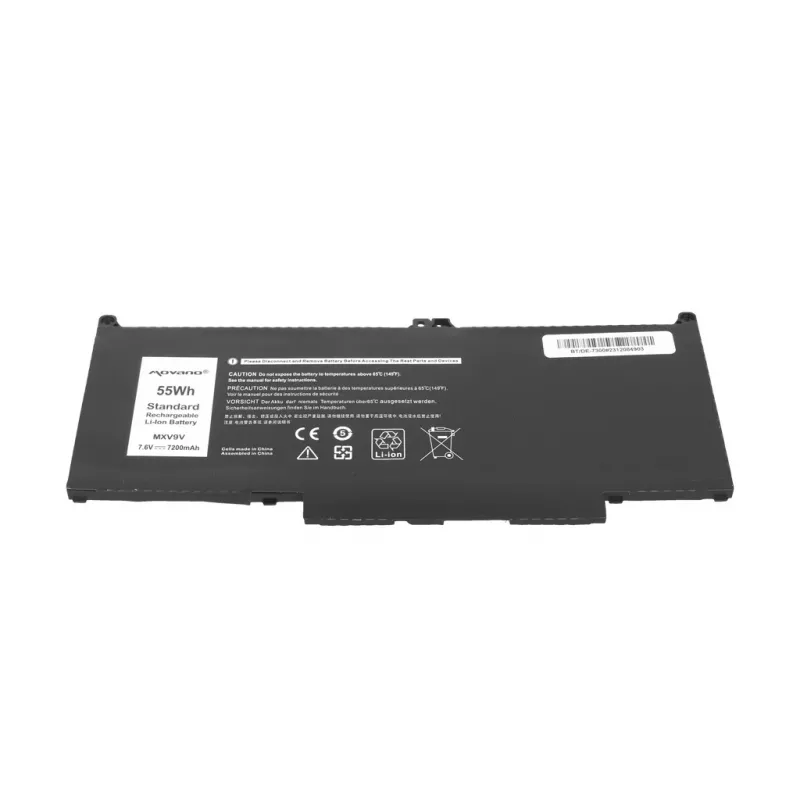 MITSU batteria ricaricabile MXV9V per Dell Latitude 5300 5310 7300 7400 - 7200 mAh (55 Wh)